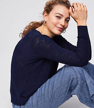 Loft Textural Sweater