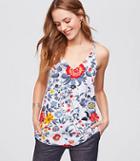 Loft Flowerbed Double Strappy Cami