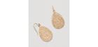 Loft Crystal Filigree Drop Earrings