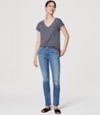 Loft Modern Skinny Jeans In Medium Light Authentic Wash