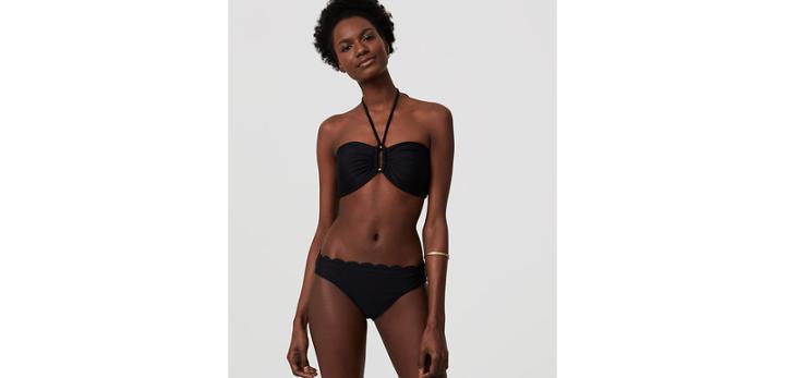 Loft Beach Ring Halter Bikini Top