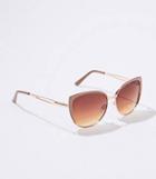 Loft Enamel Cateye Sunglasses