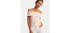 Loft Lou & Grey Striped Off The Shoulder Top