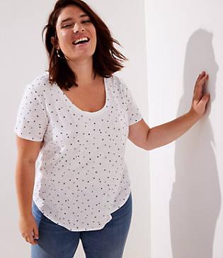 Loft Plus Stardust Vintage Soft Pocket Tee