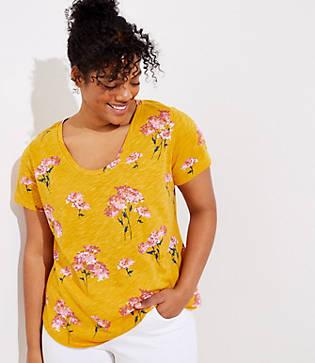 Loft Plus Bouquet Vintage Soft Tee