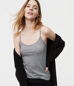 Loft Shimmer Stripe Clean Cami