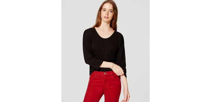 Loft Drop Shoulder Tee