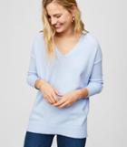 Loft Slouchy V-neck Sweater