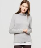 Loft Lou & Grey Signaturesoft Funnelneck Tunic