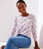 Loft Floral Everyday Sweater