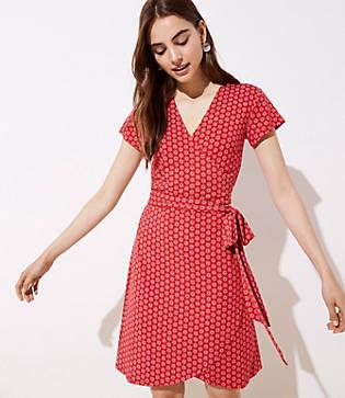 Loft Knit Wrap Dress