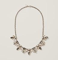Loft Pearlized Leaf Necklace
