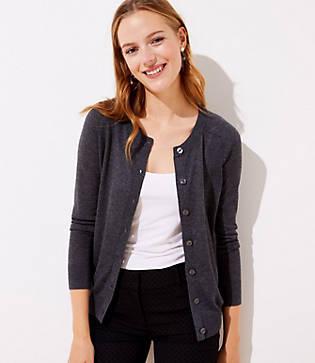 Loft Ls Crew Cardi
