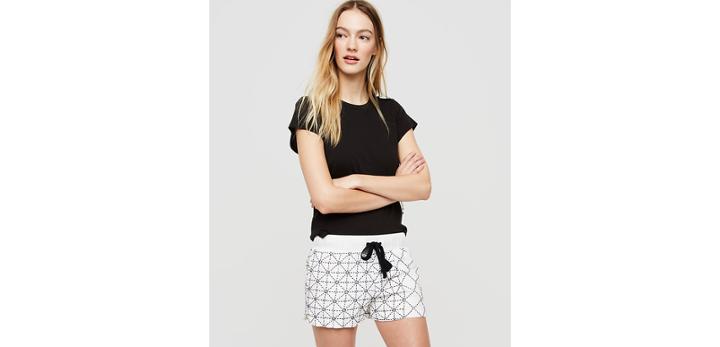 Loft Lou & Grey Sashiko Brushed Linen Shorts