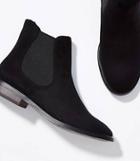 Loft Faux Fur Lined Chelsea Ankle Boots