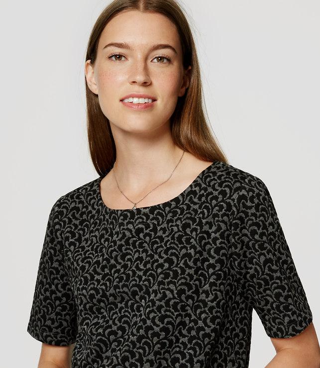 Loft Ivy Jacquard Top