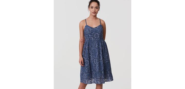 Loft Lace Cami Dress
