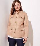 Loft Plus Twill Utility Jacket