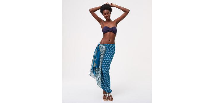 Loft Beach Floral Medallion Sarong