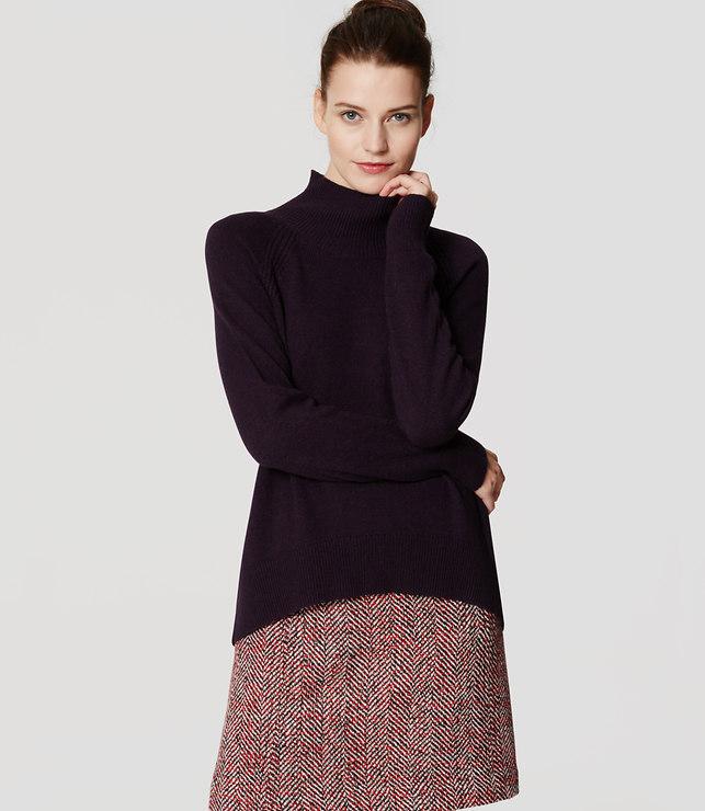 Loft Mockneck Sweater