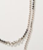 Loft Extra Long Pearlized Necklace