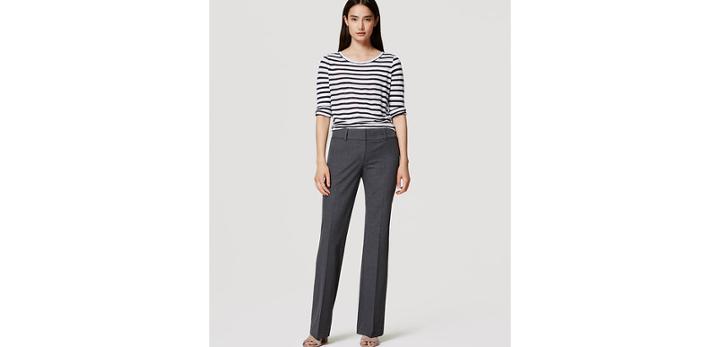 Loft Custom Stretch Trousers In Marisa Fit With 31 Inseam