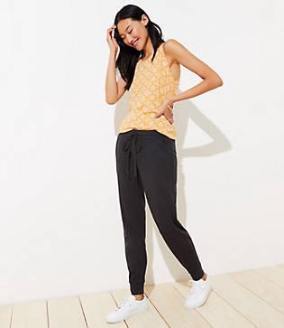 Loft Ponte Jogger Pants