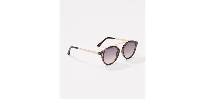 Loft Bar Round Sunglasses