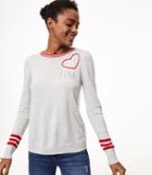 Loft Love Stripe Sweater