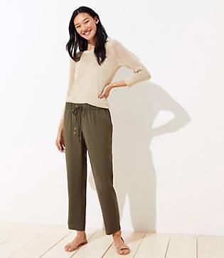 Loft Drawstring Jogger Pants