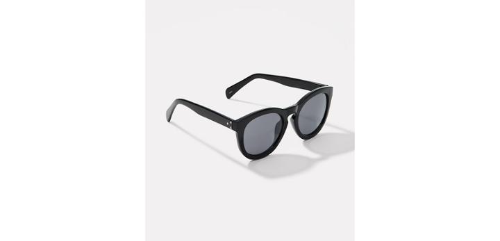 Loft Studded Round Keyhole Sunglasses
