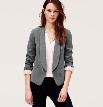 Loft Refined Loft Scuba Blazer