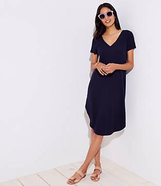 Loft Beach Swing Tee Dress
