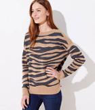 Loft Tiger Striped Sweater