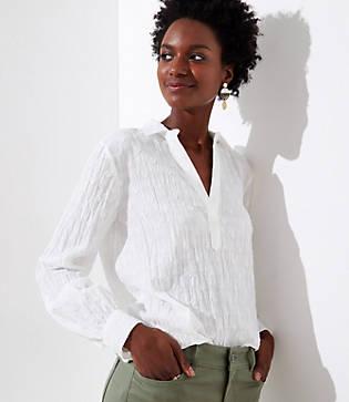 Loft Diamond Collared Shirt