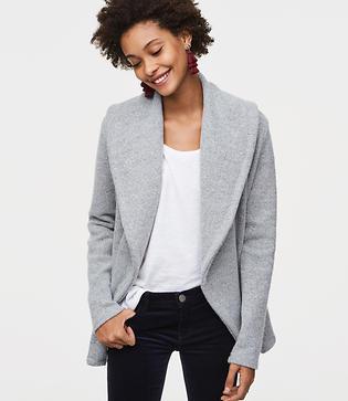 Loft Foldover Pocket Cardigan