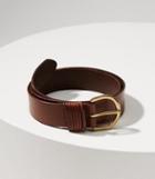 Loft Strappy Buckle Leather Belt