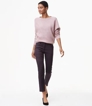 Loft Skinny Petaled Ankle Pants In Marisa Fit