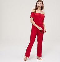 Loft Beach Off The Shoulder Jumpsuit