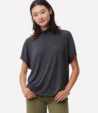 Loft Mockneck Dolman Tee