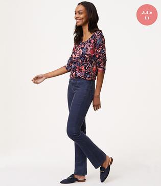Loft Curvy Bootcut Corduroy Pants