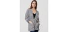 Loft Striped Belted Cardigan