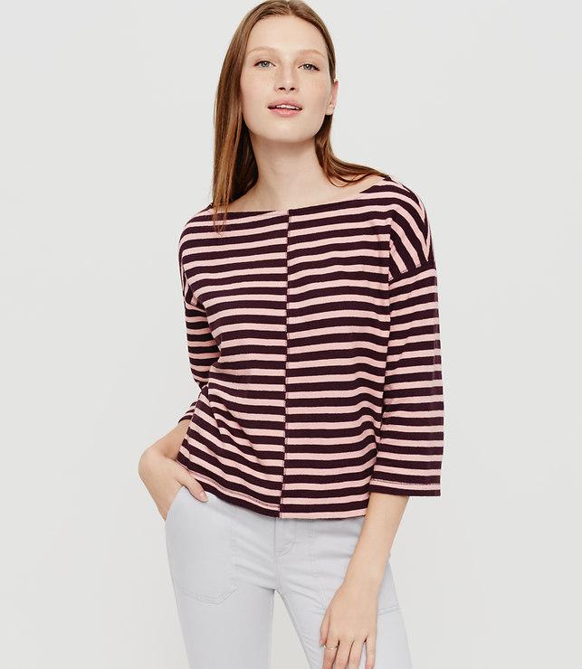 Loft Lou & Grey Linecut Top