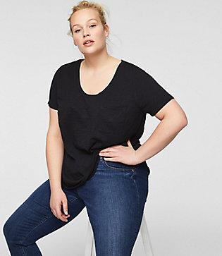 Loft Plus Vintage Soft Pocket Tee
