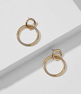 Loft Linked Loop Earrings