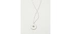 Loft Reversible Floral Pendant Necklace