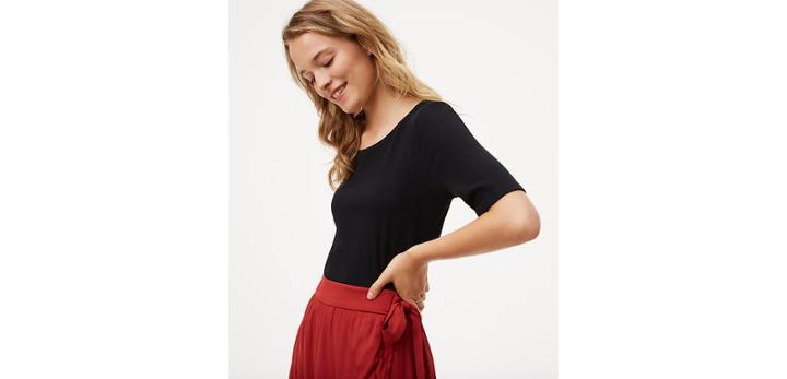 Loft Elbow Sleeve Tee