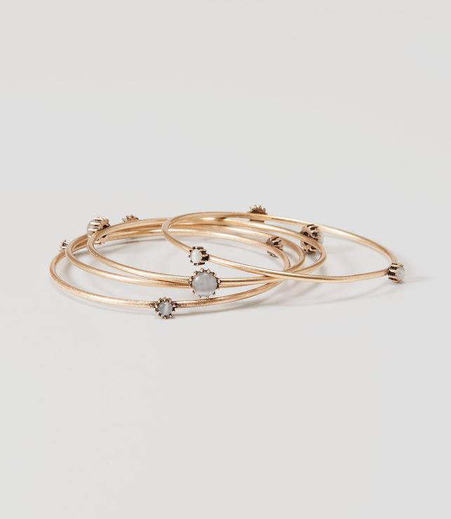 Loft Stone Bangle Set