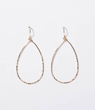 Loft Twist Teardrop Earrings