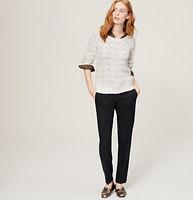 Loft Plaid Pencil Pants In Marisa Fit